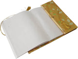 Designer Handmade Paper Bamboo Diaries - DEVRAAJ HANDMADE PAPER, PLANTABLE SEED PAPERS & PAPER PRODUCTS - Yellow