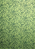 Designer Printed Gift Wrapping Handmade Paper - DEVRAAJ HANDMADE PAPER, PLANTABLE SEED PAPERS & PAPER PRODUCTS - Green