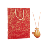 Devraaj Eco - friendly Handmade paper Bags (Red) set of 25 bags - DEVRAAJ HANDMADE PAPER, PLANTABLE SEED PAPERS & PAPER PRODUCTS - 