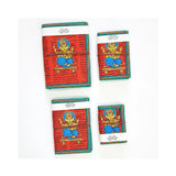Lord Ganeshji Handmade Paper Diary Set Of 4 different size with Seed Pens & Seed Pencils - DEVRAAJ HANDMADE PAPER, PLANTABLE SEED PAPERS & PAPER PRODUCTS - Carrot Red
