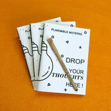 Plantable Notepads in set of 3 nos. - DEVRAAJ HANDMADE PAPER, PLANTABLE SEED PAPERS & PAPER PRODUCTS - Blub