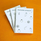Plantable Notepads in set of 3 nos. - DEVRAAJ HANDMADE PAPER, PLANTABLE SEED PAPERS & PAPER PRODUCTS - Mix. Vegetables