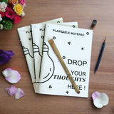 Plantable Seed Paper Notepads - DEVRAAJ HANDMADE PAPER, PLANTABLE SEED PAPERS & PAPER PRODUCTS - 