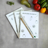 Plantable Seed Paper Notepads - DEVRAAJ HANDMADE PAPER, PLANTABLE SEED PAPERS & PAPER PRODUCTS - 